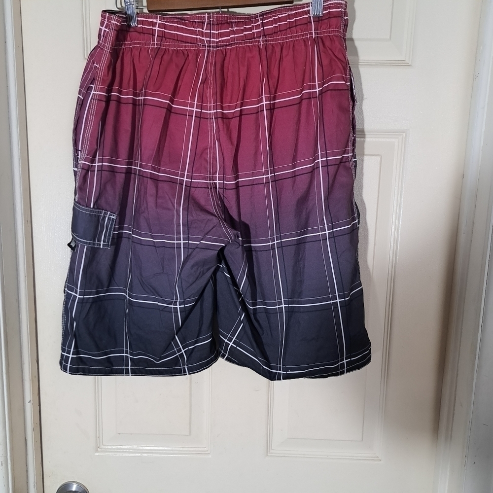 American Crown ombre swimming trunks size large - Picture 5 of 6